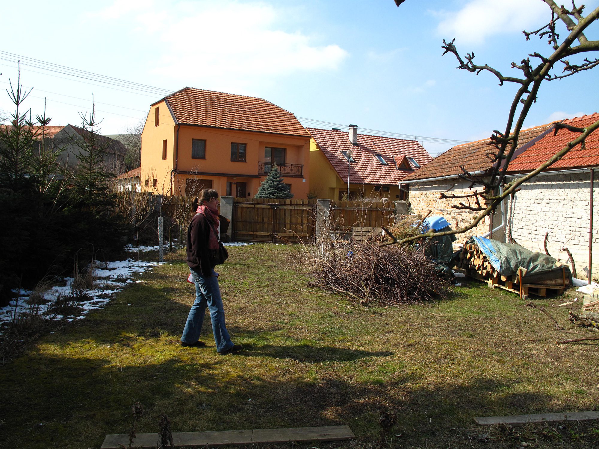 Užitková část zahrady - Lovčičky