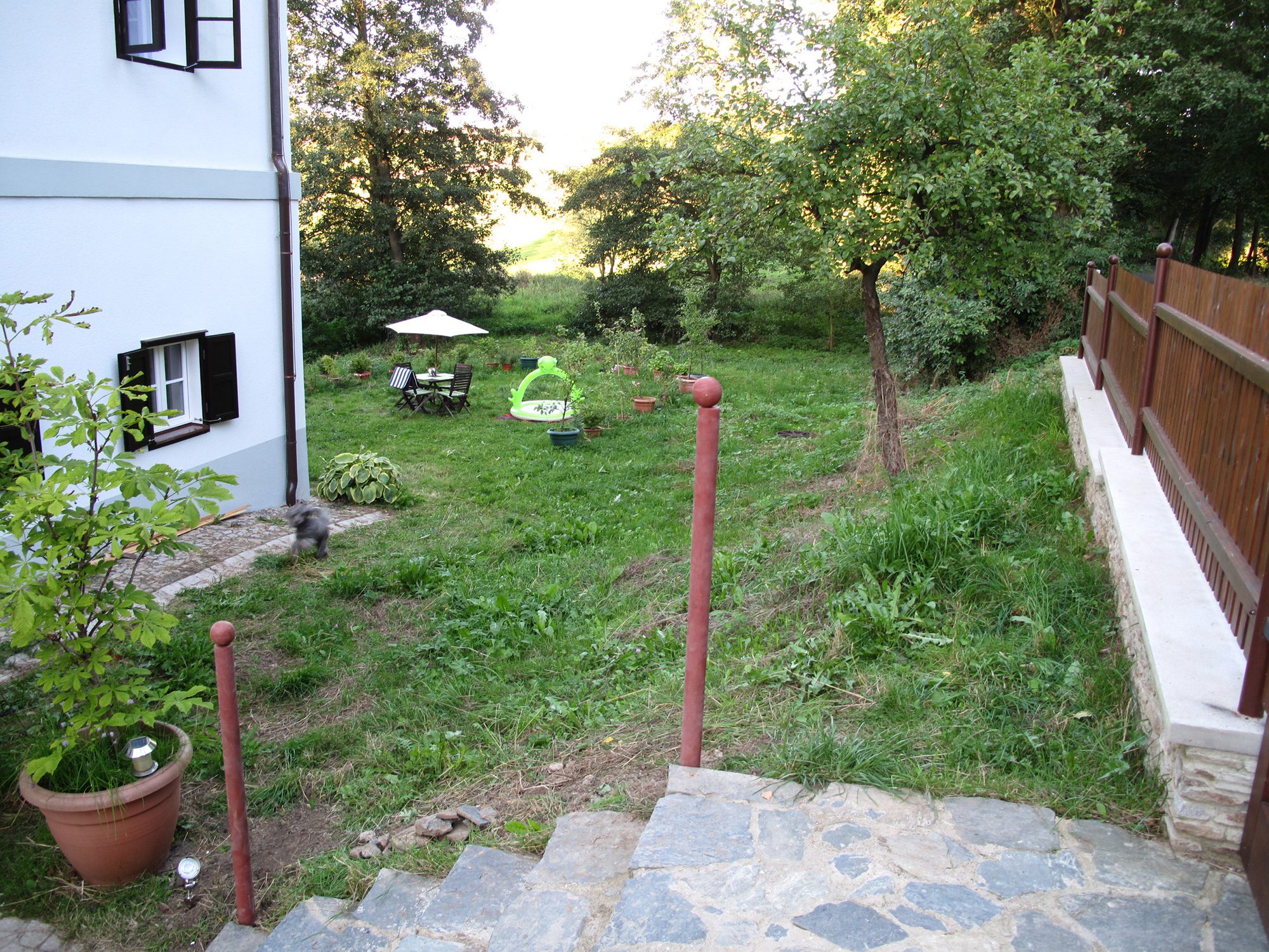 Zahrada u fořtovny, Pacovsko